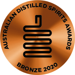 Bronze Medal at the Australian Distilled Spirits Awards 2020