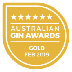 Gold Medal at the Australian Gin Awards 2019